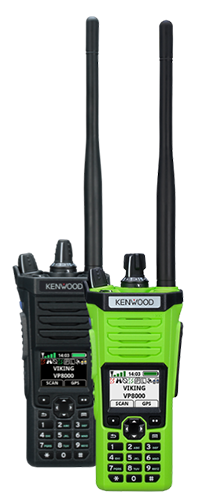 Standard & High Visibility versions of VP8000 Portable Radios